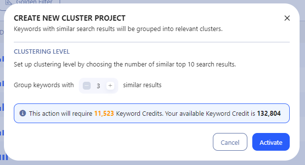 Cluster project